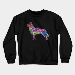 Siberian Husky dog Crewneck Sweatshirt